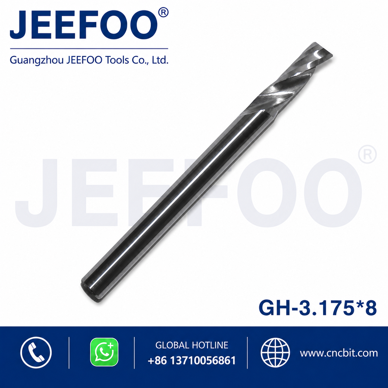 One Spiral Flute Bits