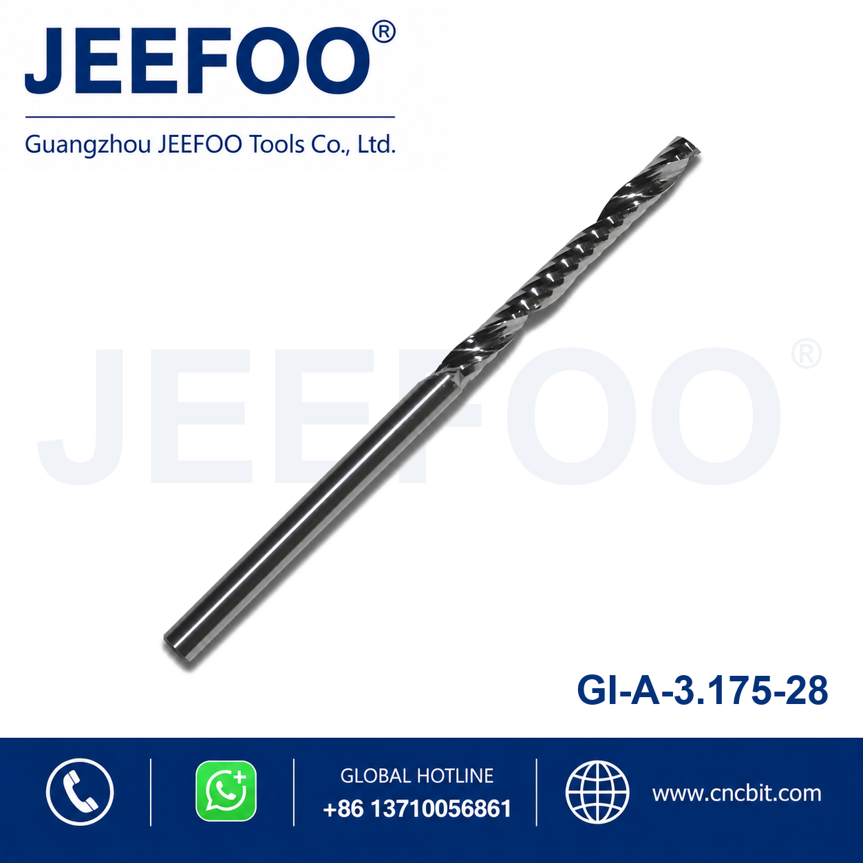 3.175x28 one flute router bit