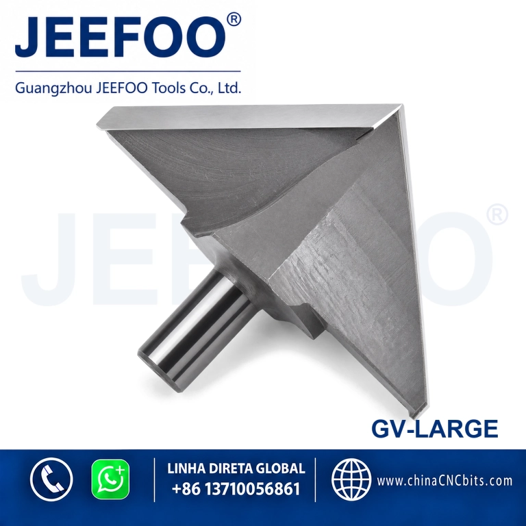 Large 3D V Groove Engraving Bits for CNC Woodworking product image