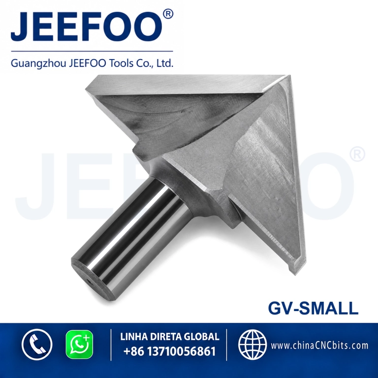Small 3D V Groove Engraving Bits for CNC Woodworking product image