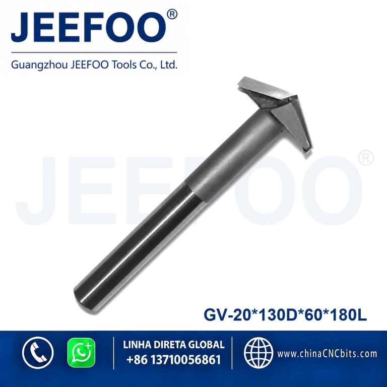 20x130Dx60Dx180L 3D V Groove Engraving Bits for CNC Woodworking product image