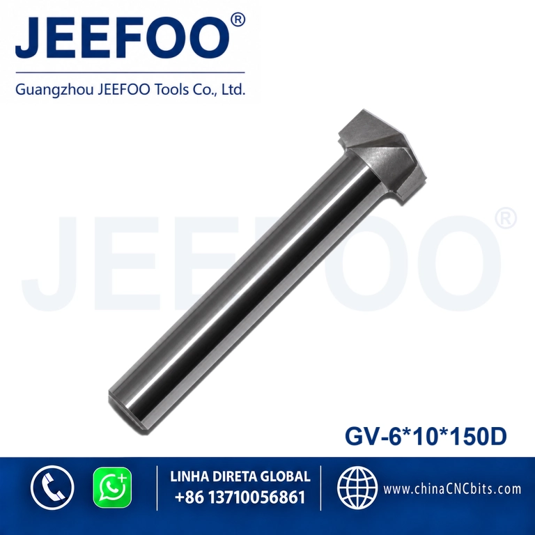6x10x150D 3D V Groove Engraving Bits for CNC Woodworking product image