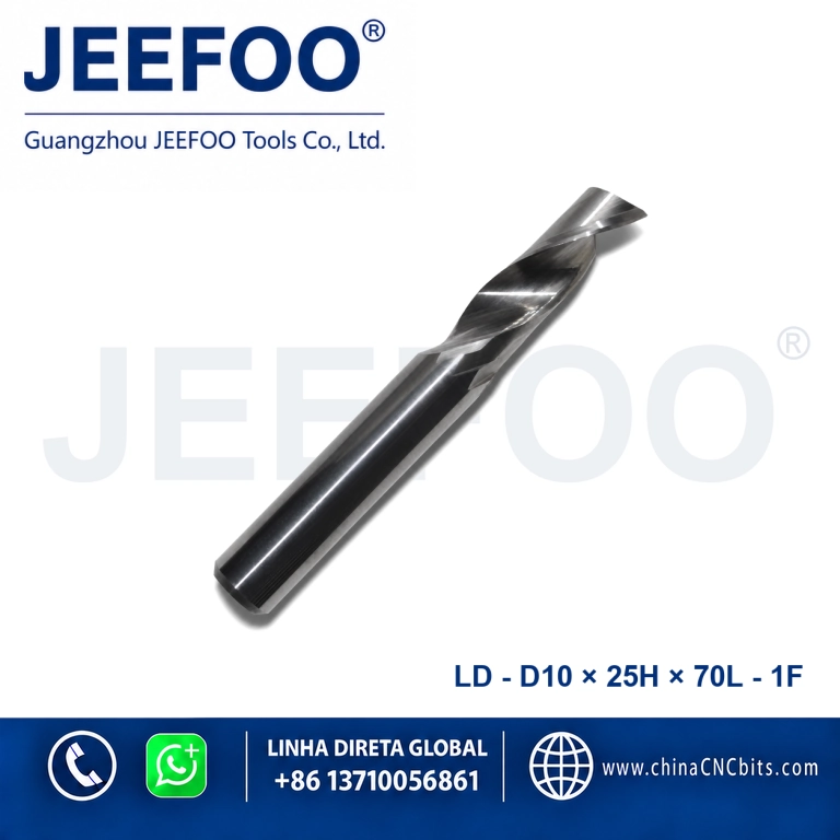 10x25Hx70L Aluminum Single Blade Cutter for CNC Aluminum Machining product image