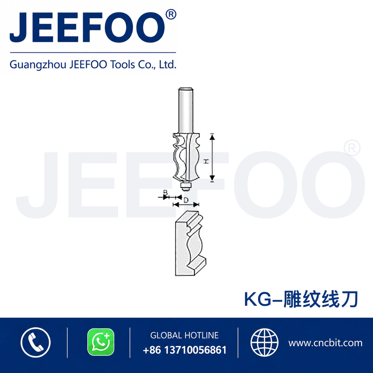 KG Architectural Streamline Decorative Cutter schematic product image