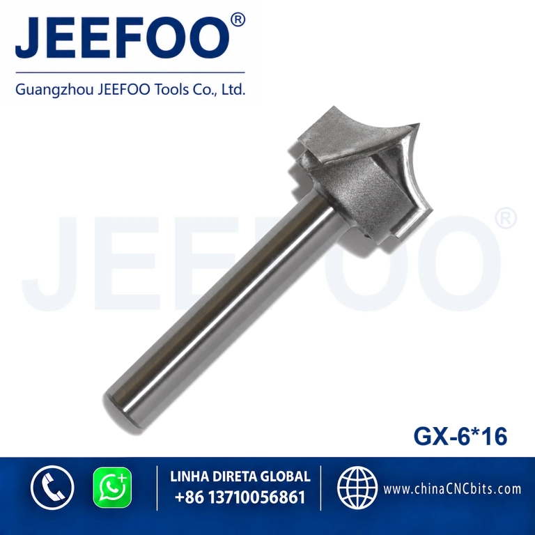 6x16 Tungsten Carbide Needle Nose Cutter for CNC Woodworking product image