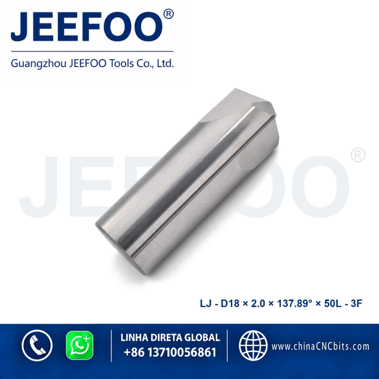 18x2.0x137.89Dx50L Chamfering Cutter for Aluminum for CNC Aluminum Machining product image