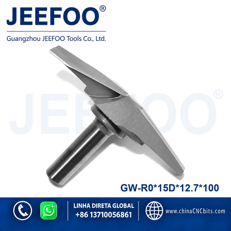 ROx15Dx12.7x100 Cleaning Bottom Bits for CNC Wood Milling product image