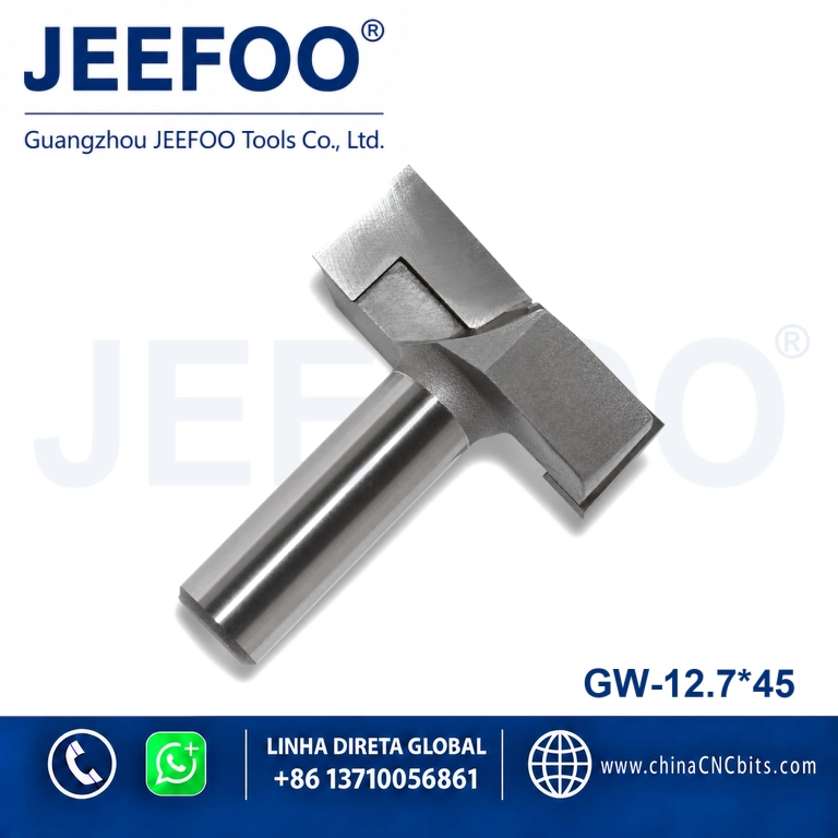 12.7x45 Cleaning Bottom Bits for CNC Wood Milling product image