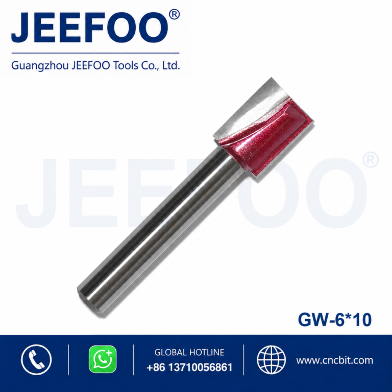 Fresa de Limpeza de Fundo 6×10 – Guia CNC para Madeira