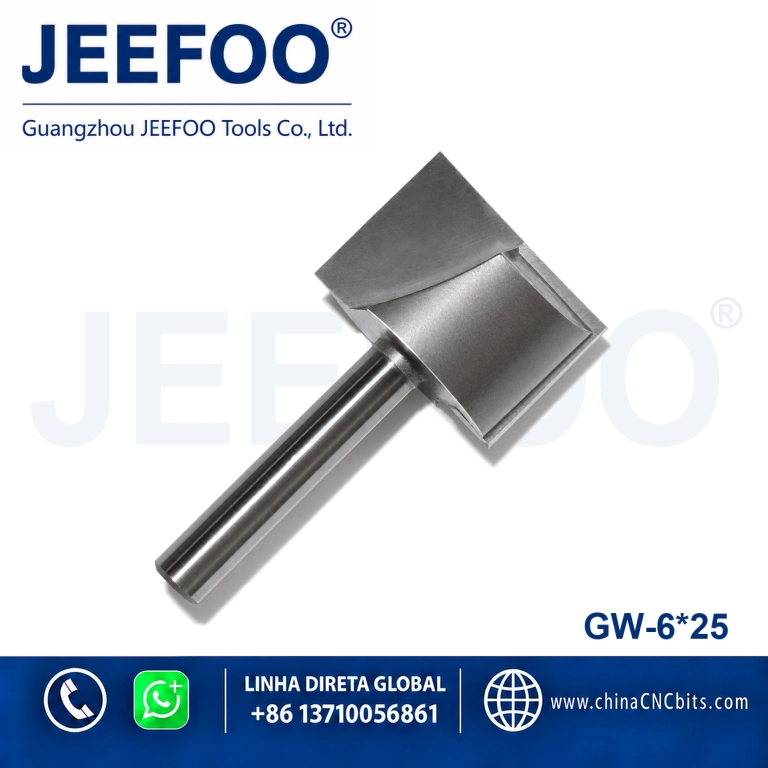 6x25 Cleaning Bottom Bits for CNC Wood Milling product image