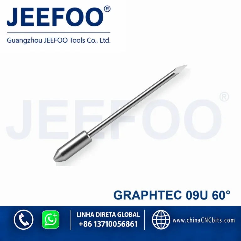 Le2mina importada Graphtec Blade(A) GT09(A) de 60 graus para plotter de corte