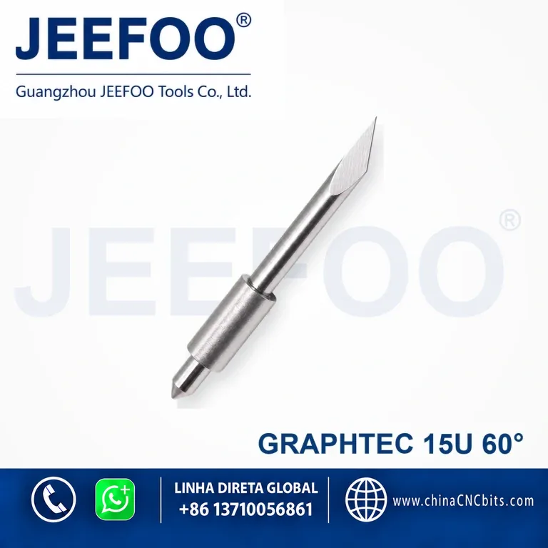 Lâmina de corte importada GT15(A)-Graphtec Blade(A) de 60 graus