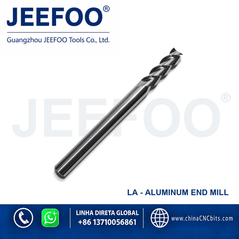 LA Aluminum Alloy Processing Long 2/3 Flutes Square End Mills product image