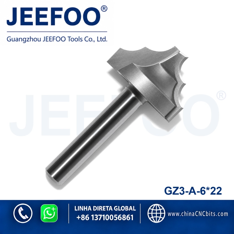 6x22 Type A Lace Knife Router Bit for CNC Woodworking product image