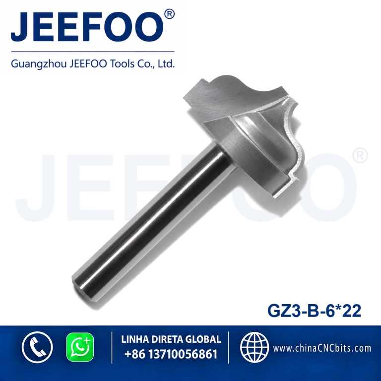 6x22 Type B Lace Knife Router Bit for CNC Woodworking product image