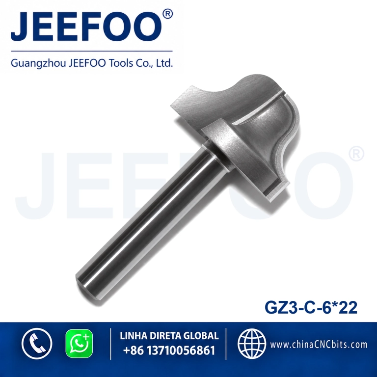 6x22 Type C Lace Knife Router Bit for CNC Woodworking product image