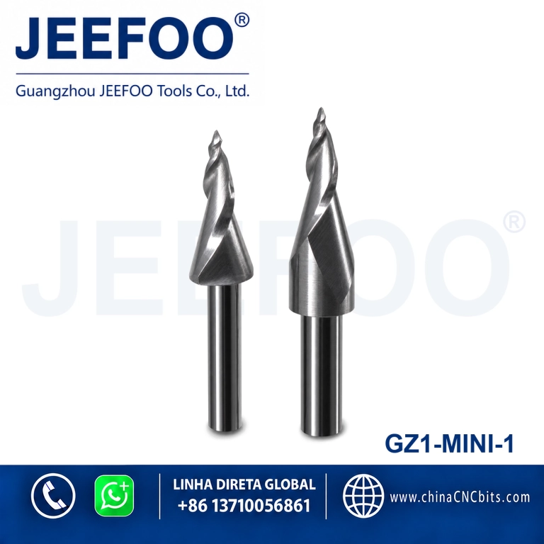 GZ1-MINI Type 1 CNC Mini Word Acrylic Engraving End Mill for Acrylic Sign Making product image