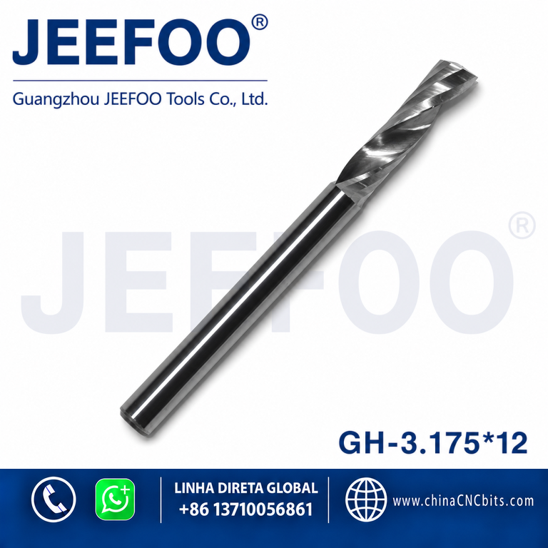 3.175x12 One flute spiral bits/ Cutter for CNC router machine ,woodworking machine tools product image