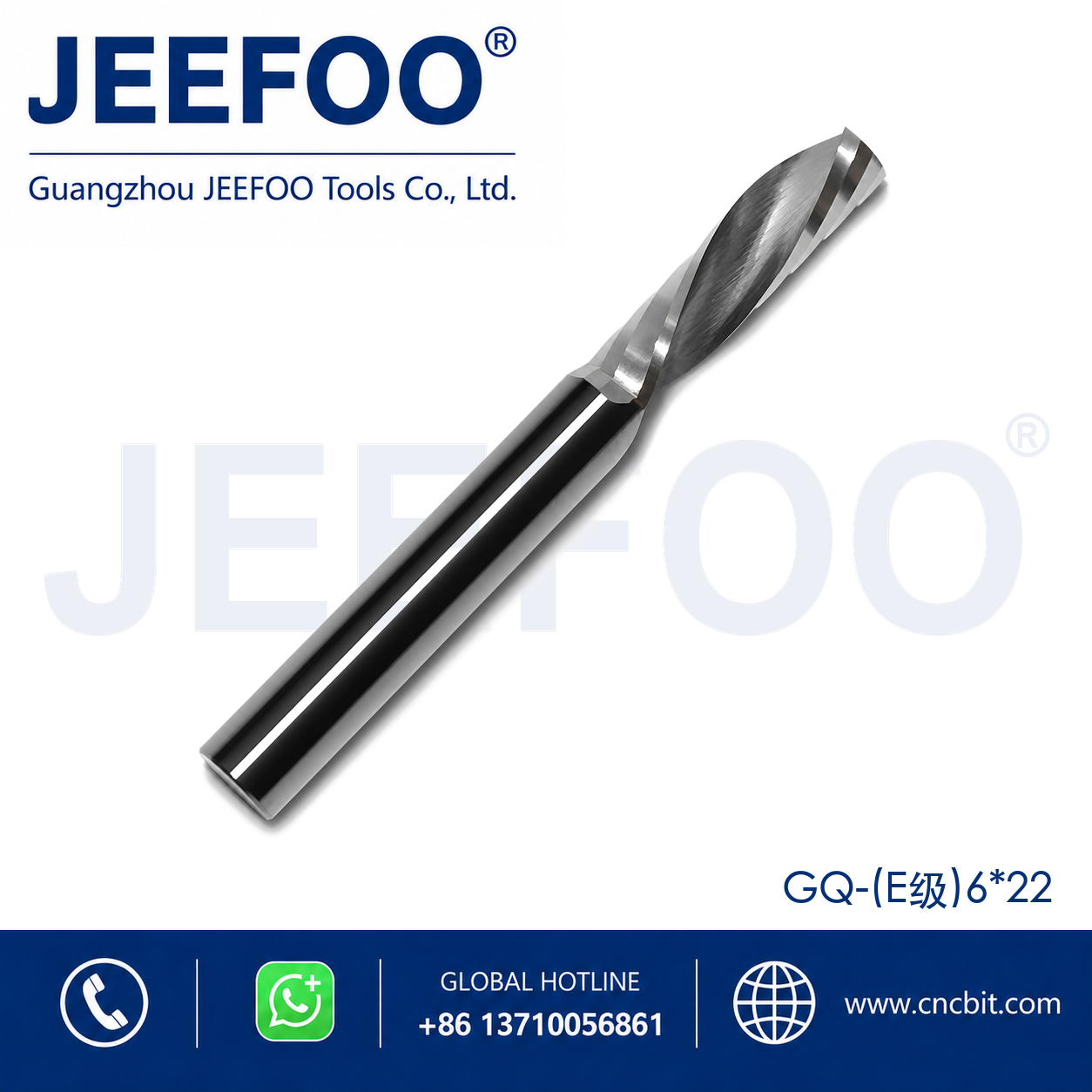 6x22 One Spiral Left-Helical Cutter