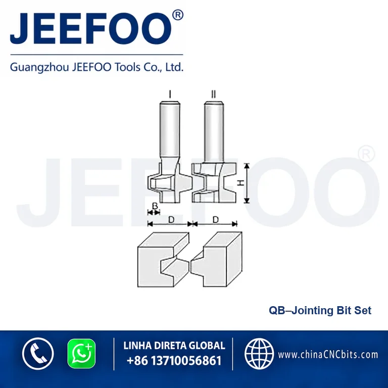 QB T-Type Tenon Cutter Set product image