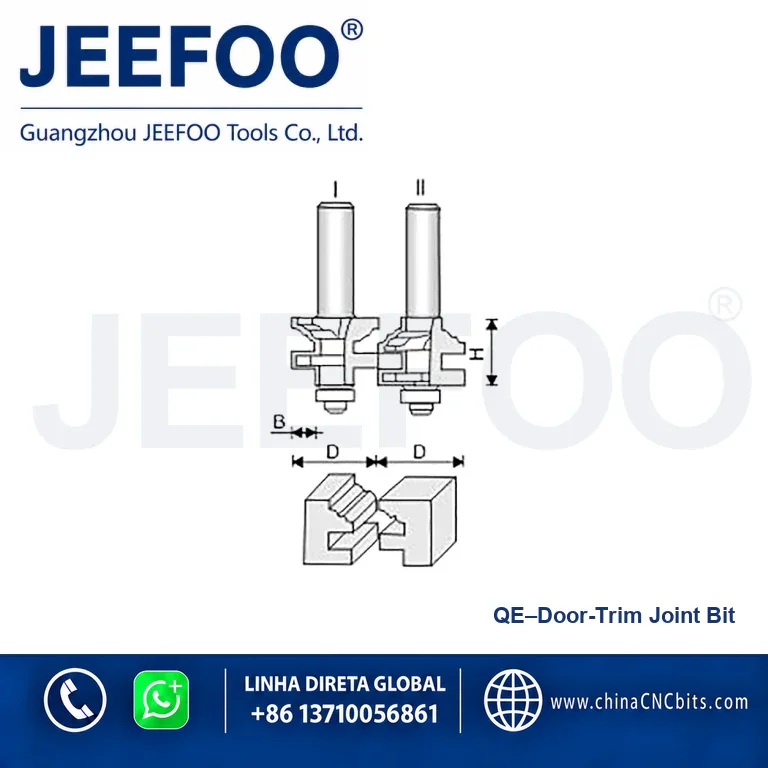 QE T-Type Tenon Cutter Set product image