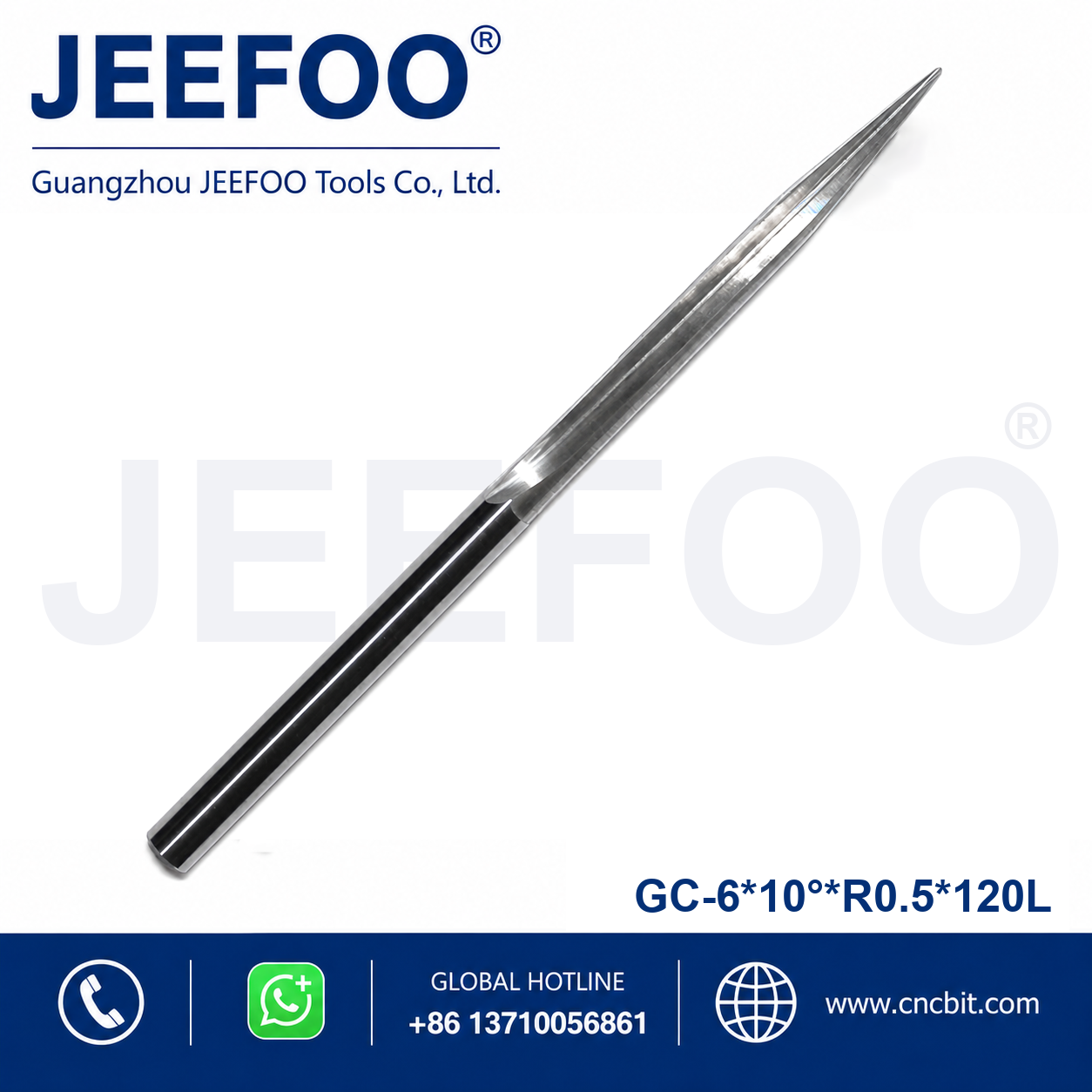 6x10xR0.5x120L taper ball end mill product image