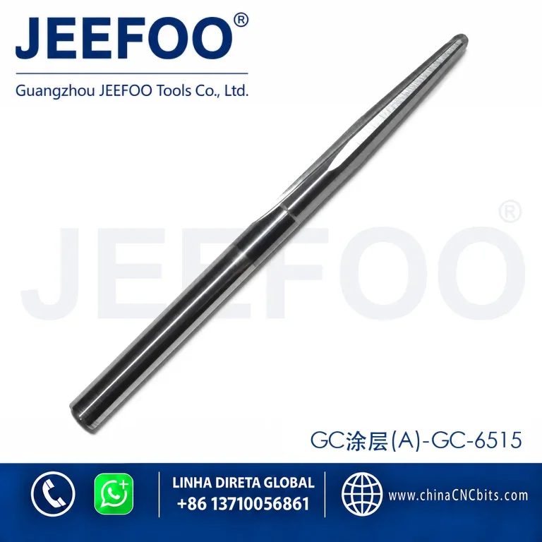 GC-6515 2 Flutes Taper Ball End Mill for 3D Relief Engraving product image