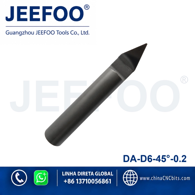 6x45°x0.2 Diamond Flat Bottom Engraving Bit product image