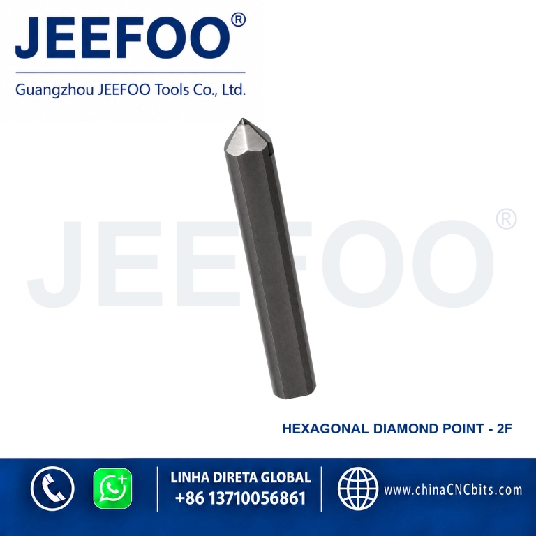 Hexagonal Double Edge Diamond Point Engraving Cutter product image