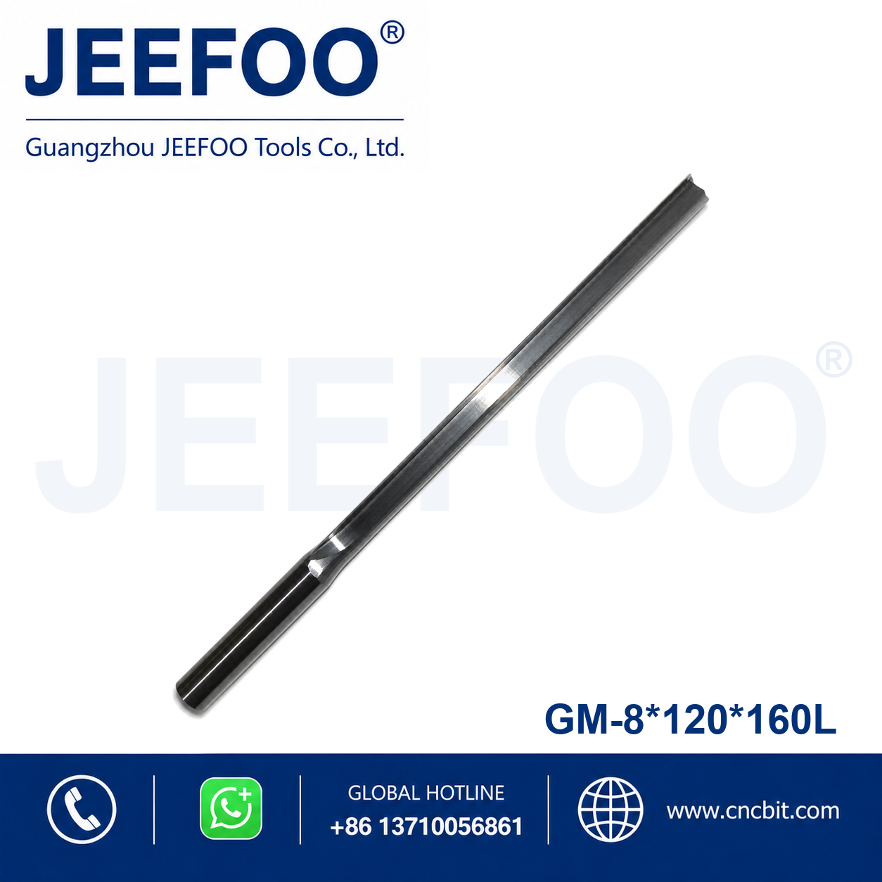 8x120x160 Two Straight Flute Bits product image