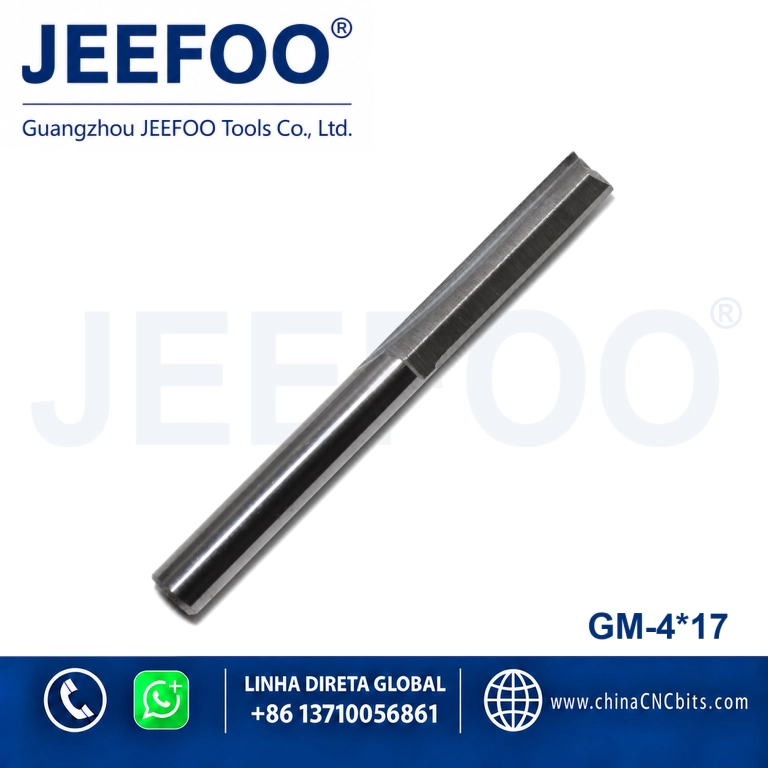 4x17 Two straight flute mills Wood cutter tools ,CNC router blade product image