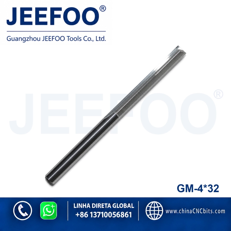 4x32 Two straight flute cnc cutting bits Router cutter product image