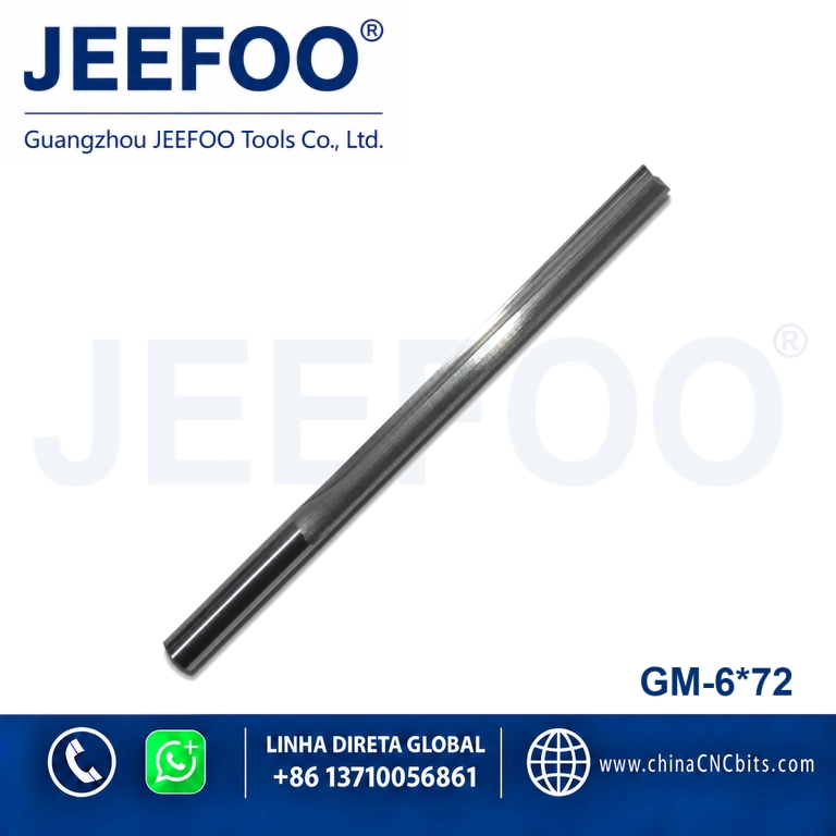 6x72 High Speed Two Straight Flute Bits, Non-stick Chip CNC Router Cutting Tools product image