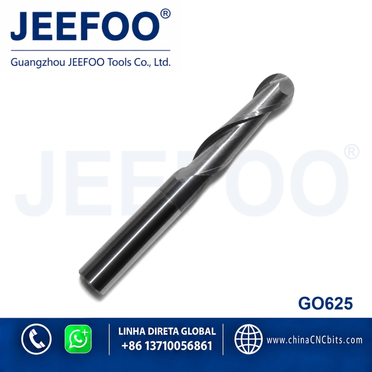 GO625 CNC Ball Nose Router Bit for Wood Plastic and MDF product image