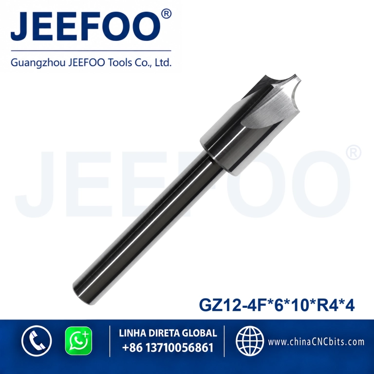6x10xR4x4 Imported Four Flute Inner Radius Milling Cutter product image