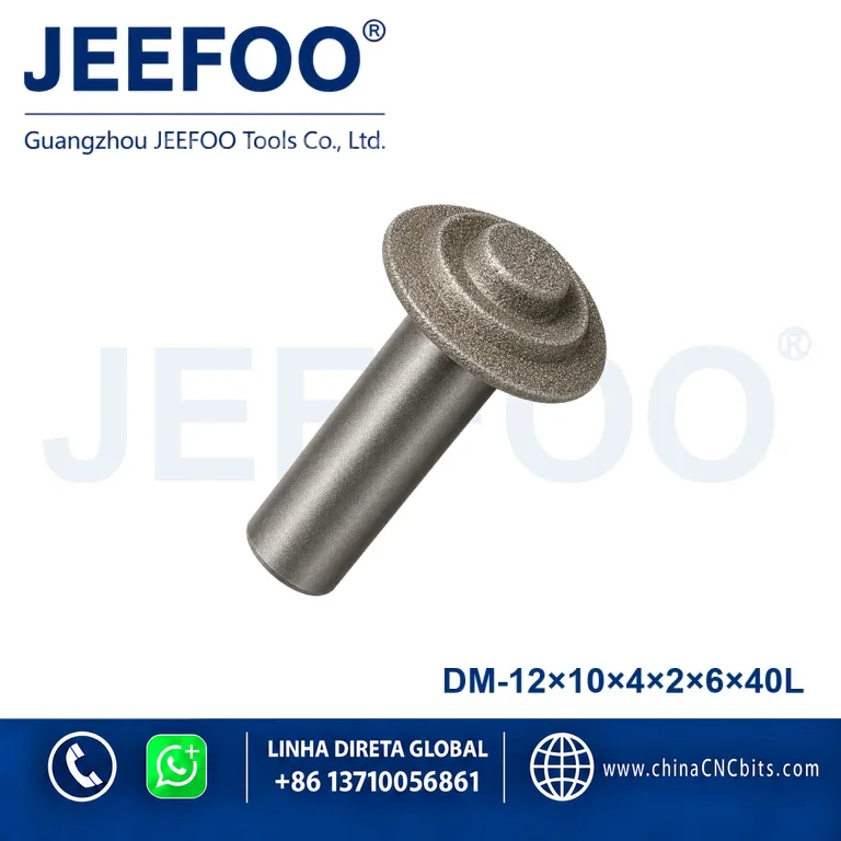 12x10x4x2x6x40L Brazed Diamond Forming Bit product image