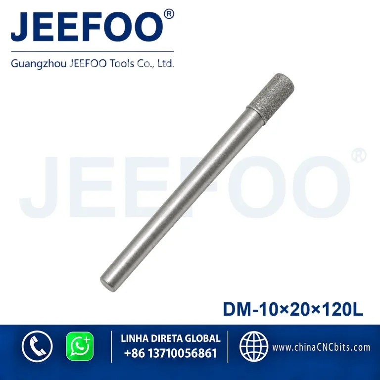 10x20x120L Brazed Diamond Stone Bit product image