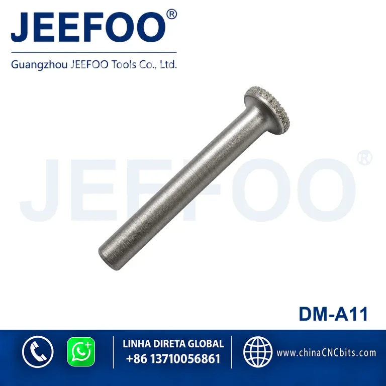 6mm Shank 90 Degree x10mm Brazed Diamond Conical Bit product image