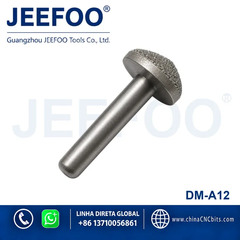 8mm Shank 90 Degree x22mm Brazed Diamond Conical Bit product image