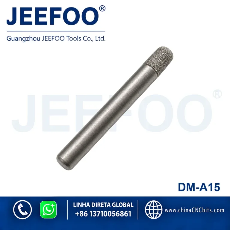 8mm Brazed Diamond Flat Bottom Grooving Bit product image