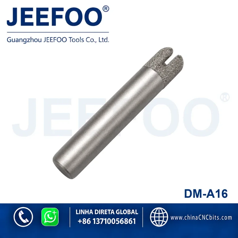 12mm Brazed Diamond Flat Bottom Grooving Bit product image