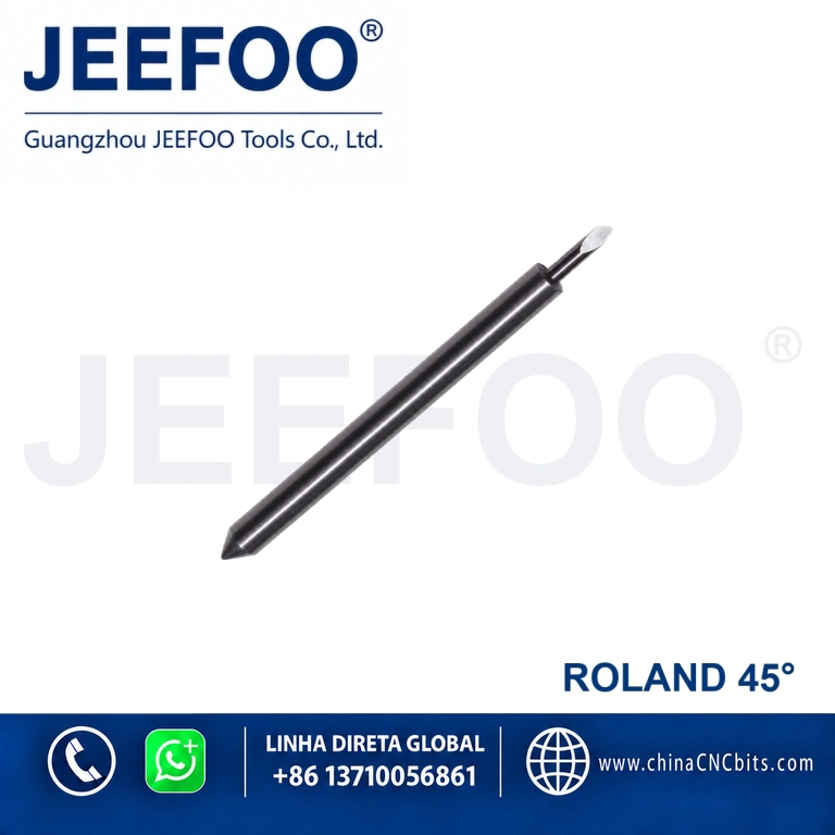 Lâmina de Plotter Roland de 45 Graus AAAAA Importada