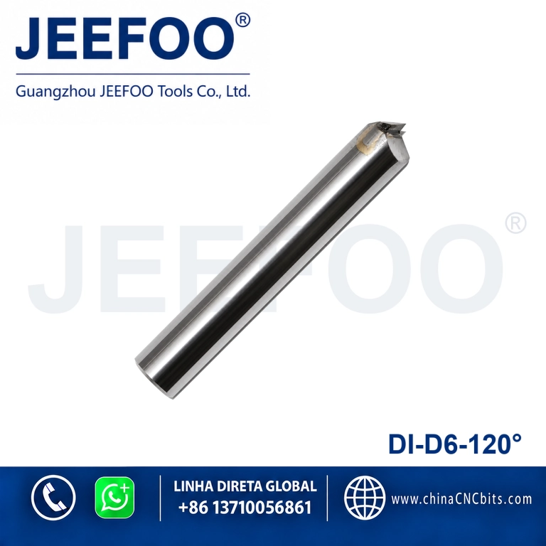 DI 6x120 Degree Natural Diamond High-Gloss Chamfer Bit product image