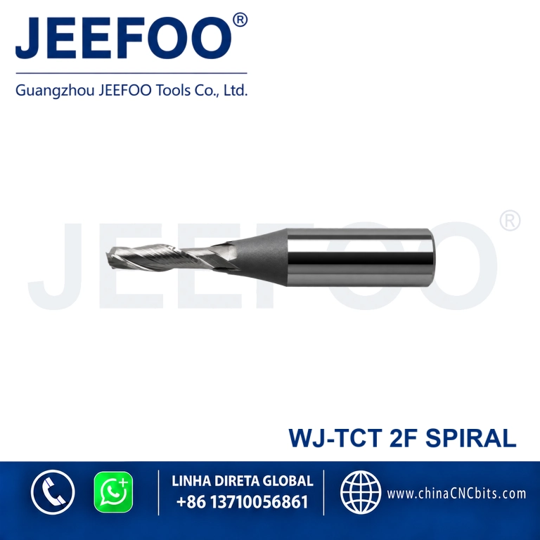 WJ Imported TCT Double Spiral Milling Cutter product image