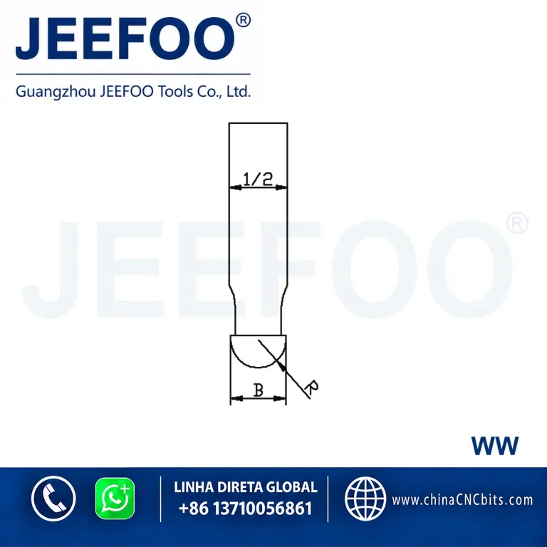 WW PCD Round Bottom Bit product image