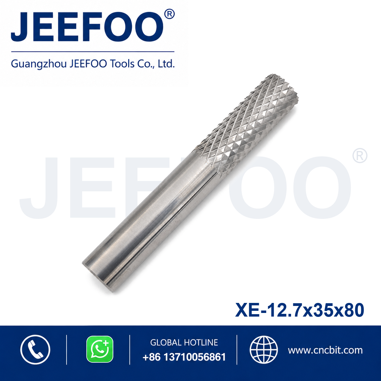 XE 12.7x35x80 PCB Router Bit