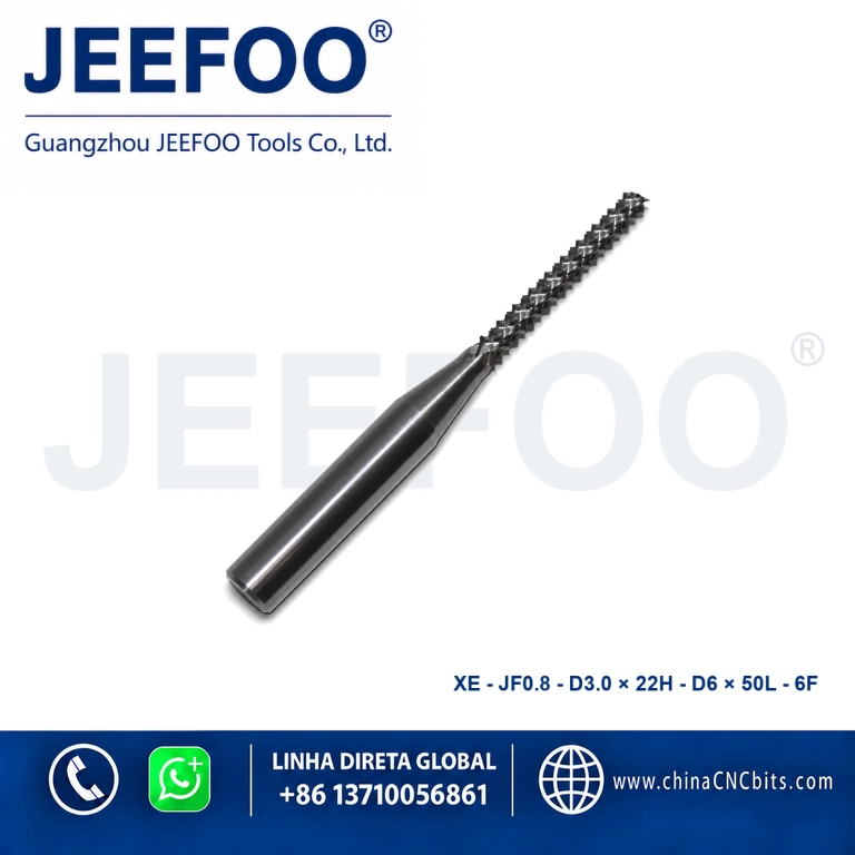 XE PCBxJF0.8x3.0x22x6Dx50Lx6F PCB Router Bit product image