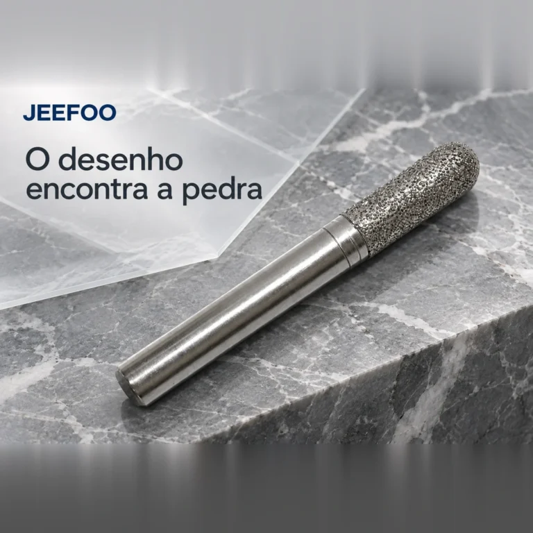 Gravação em mármore: integrar os veios no desenho da peça